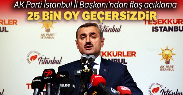 AK Parti İstanbul İl Başkanı Bayram Şenocak'tan açıklama!