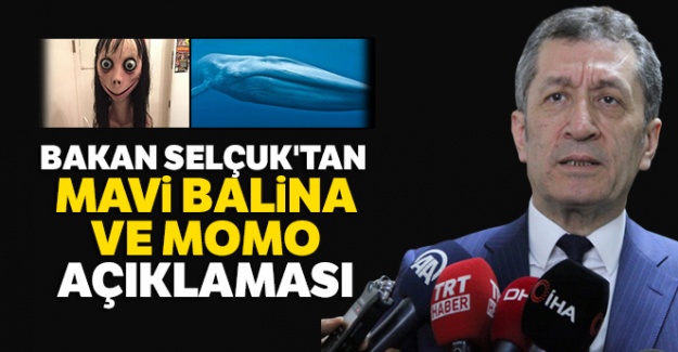 Bakan Selçuk'tan Mavi Balina ve Momo açıklaması