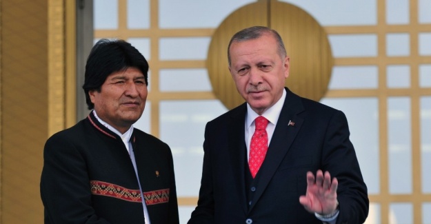 Bolivya Cumhurbaşkanı Cumhurbaşkanlığı Külliyesi'nde