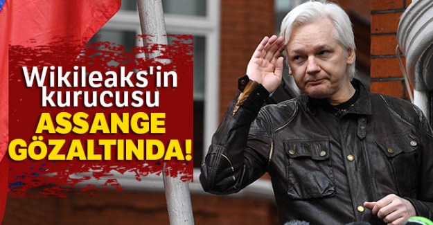Wikileaks'in kurucusu Assange gözaltında