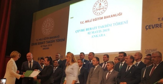 Emine Erdoğan’ın başlattığı projede Zonguldak’a Çevre Beratı ödülü