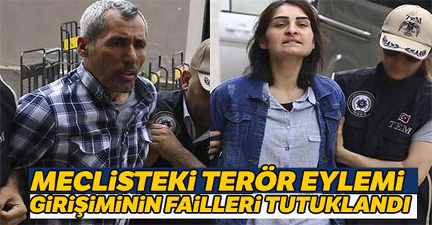 Meclisteki terör eylemi girişiminin failleri tutuklandı