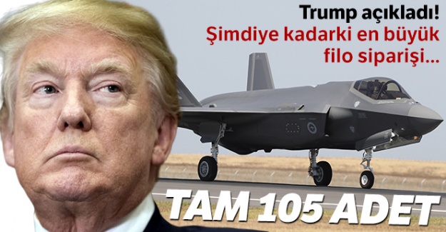 Trump Japonya'nın yeni F-35 planlarını açıkladı