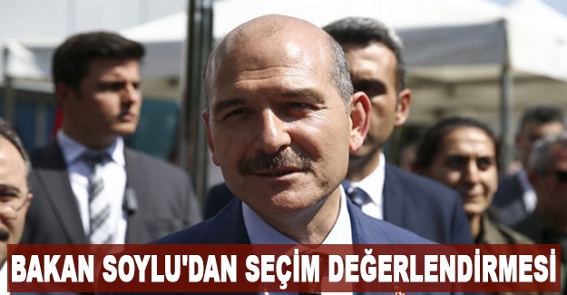 Bakan Soylu'dan seçim değerlendirmesi