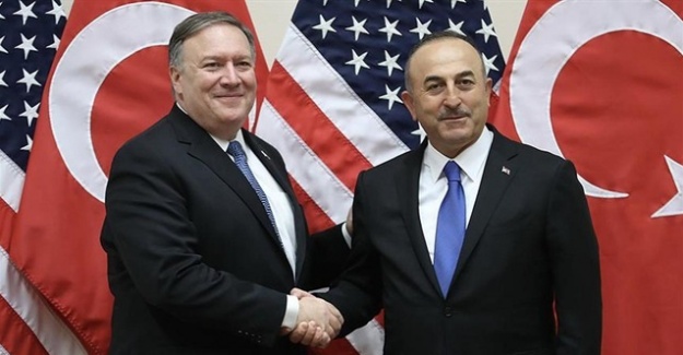Çavuşoğlu, Pompeo ile görüştü