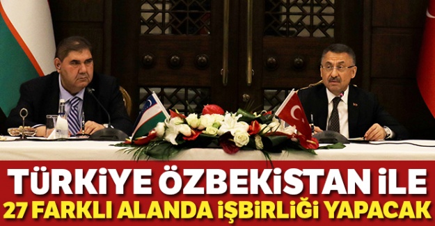 Türkiye, Özbekistan ile 27 farklı alanda iş birliği yapacak