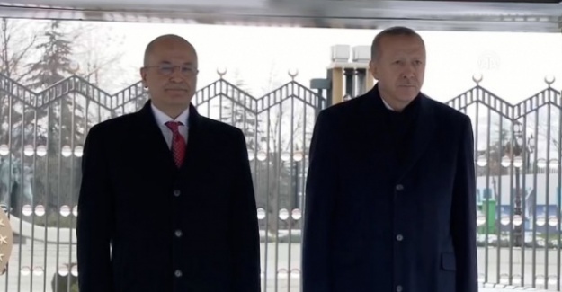 Irak Cumhurbaşkanı Salih'ten Cumhurbaşkanı Erdoğan'a taziye telefonu