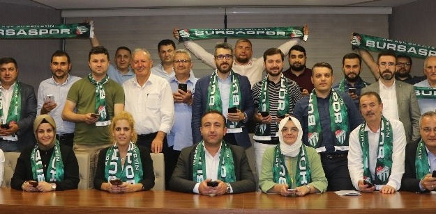 AK Parti Osmangazi’den yeşil-beyaz destek