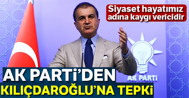 AK Parti Sözcüsü Çelik: 'Dünya duydu, Kılıçdaroğlu duymadı'