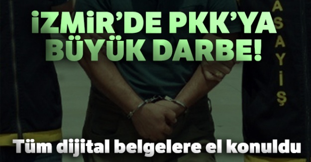 İzmir'de PKK/KCK'ya darbe!