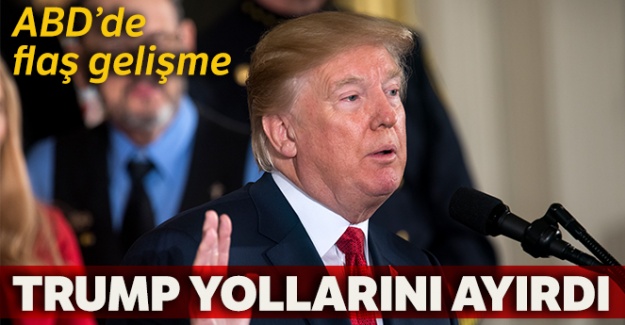 Trump yollarını ayırdı