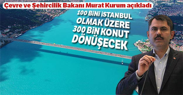 Bakan Kurum, 5 yıllık kentsel dönüşüm eylem planını açıkladı