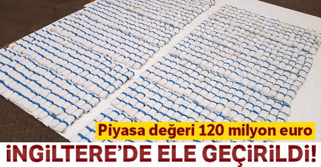 İngiltere'de rekor uyuşturucu vurgunu