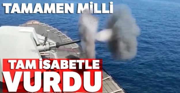Tamamen milli: Tam isabetle vurdu