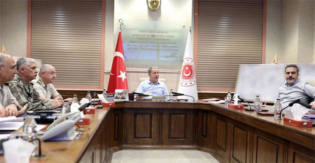 Karargahta 'Barış Pınarı' zirvesi