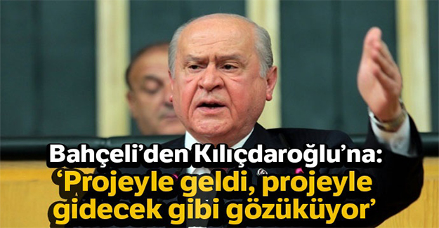Bahçeli'den Kılıçdaroğlu'na...