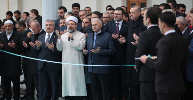 Bilal Saygılı Camii Cumhurbaşkanı Erdoğan'ın Teşrifleri İle İbadete Açıldı