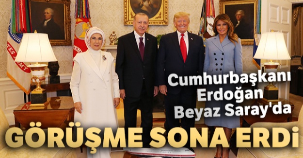 Cumhurbaşkanı Erdoğan Beyaz Saray'da