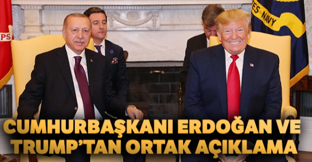Cumhurbaşkanı Erdoğan ve Trump'tan ortak açıklama!