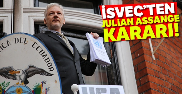 İsveç'ten Julian Assange kararı