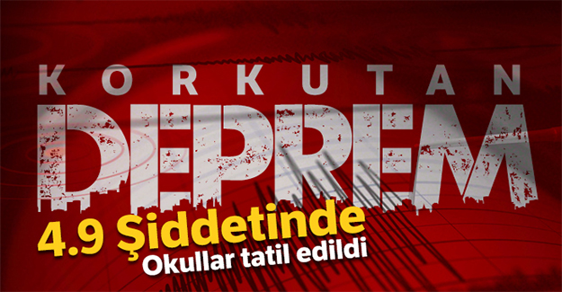 Elazığ'da korkutan deprem