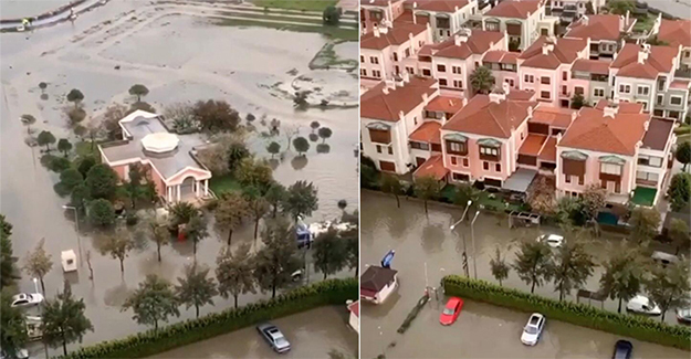 Karşıyaka’da deniz ile kara birleşti
