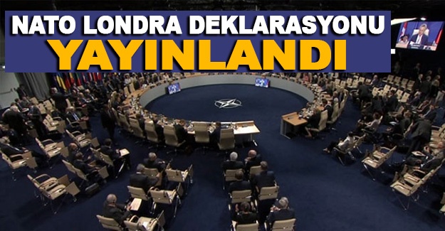 NATO Londra Deklarasyonu yayınlandı