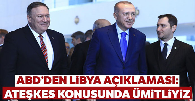 ABD'den Libya açıklaması