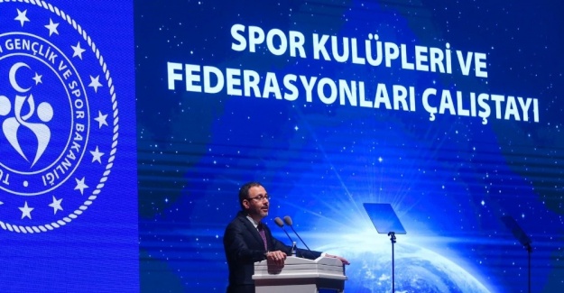 Bakan Kasapoğlu: Spor Kulüpleri ve Federasyonları Yasası meclis gündemine geliyor