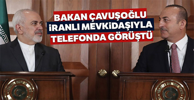 Çavuşoğlu, İran Dışişleri Bakanı Cevad Zarif ile görüştü