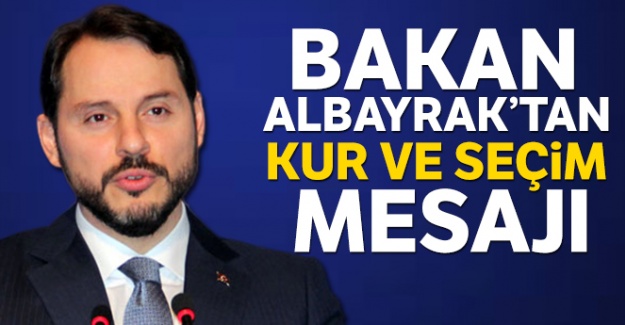 Bakan Albayrak'tan kur ve seçim mesajı