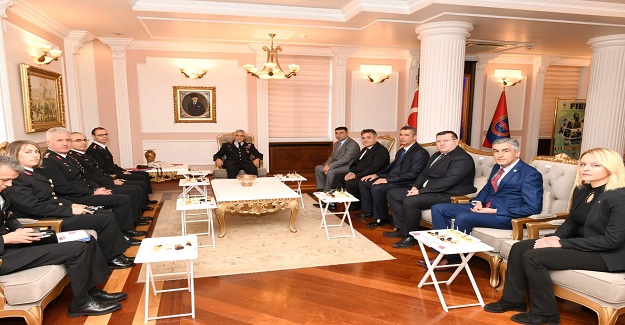 Jandarma Genel Komutanı, Sivil Memurlar Sendikasını (Sime-Sen) ağırladı