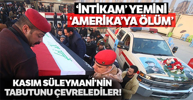 Süleymani ve el-Mühendis'in cenaze törenine binlerce kişi katıldı