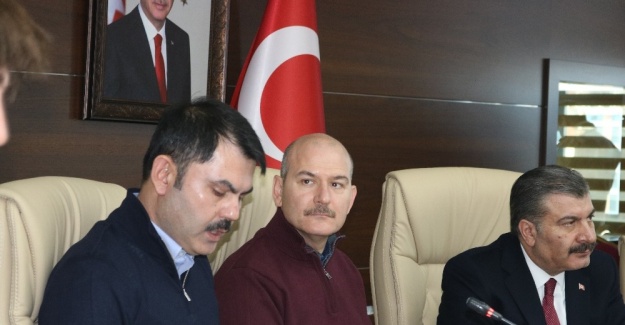 Üç Bakan’dan deprem değerlendirmesi