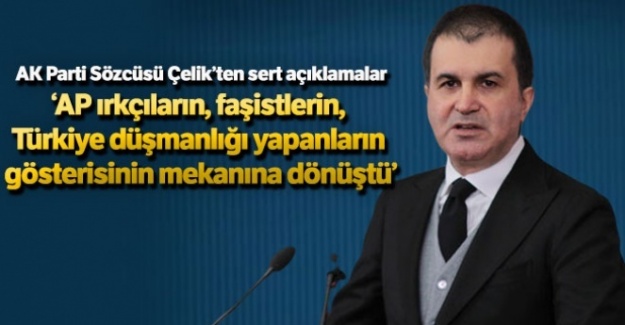 AK Parti Sözcüsü Çelik'ten sert açıklamalar