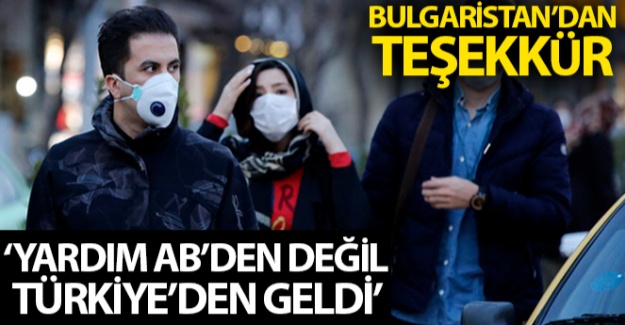 Bulgaristan: Yardım AB'den değil, Türkiye'den geldi