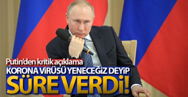 Putin koronavirüs için tarih verdi!