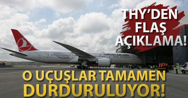 THY'den sefer durdurma kararı