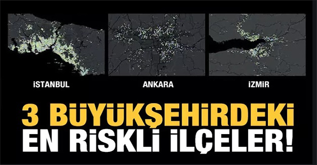 Corona virüs salgınında en riskli ilçeler! İstanbul, Ankara ve İzmir'de...