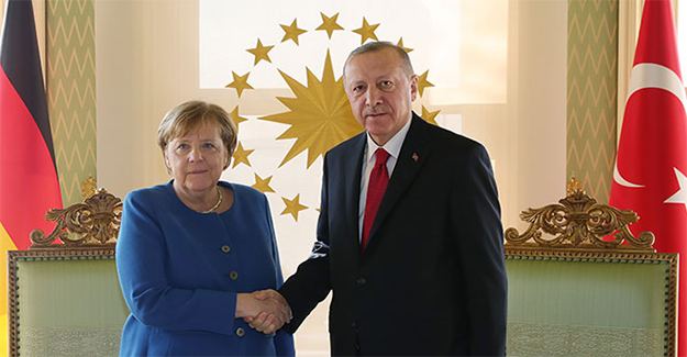 Cumhurbaşkanı Erdoğan, Merkel ile telefonda görüştü