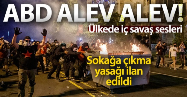 ABD'de devam eden protestolar kontrolden çıktı