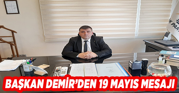 AK Parti Güzelbahçe İlçe Başkanı Demir: 'Gençlerimize olan güven ve inancımız tamdır'