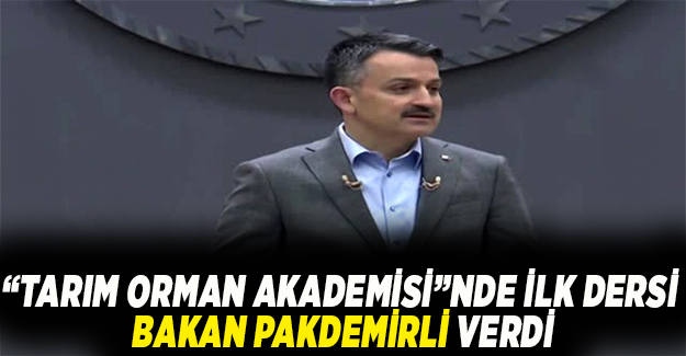 Bakan Pakdemirli: Türkiye, tarımla ilgili önemli başarıya daha imza atmak üzere
