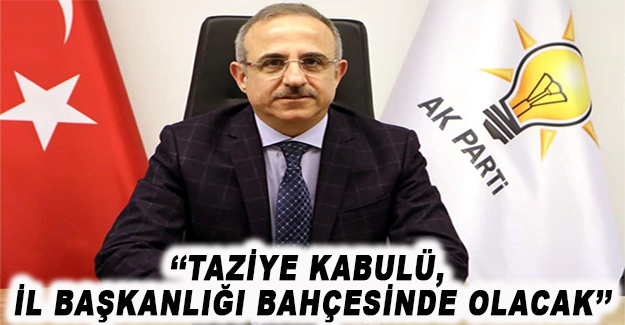 Başkan Sürekli, pandemi nedeniyle taziye ziyaretlerini tek günde kabul edecek