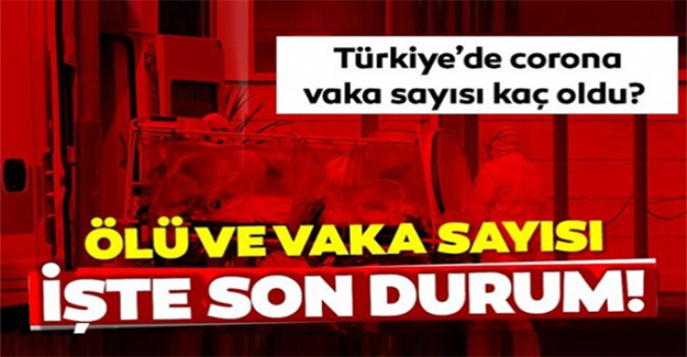 Sağlık Bakanı Koca son vaka, ölüm ve iyileşenlerin sayısını açıkladı!