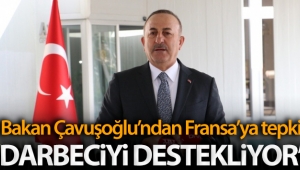 Bakan Çavuşoğlu'ndan Fransa'ya tepki!