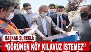 Başkan Sürekli’den Efes Kanal Yolu müjdesi