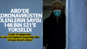 ABD'de korona virüsten ölenlerin sayısı 148 bin 521'e yükseldi