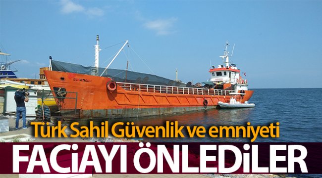 Akdeniz'de yaşanacak faciayı önlediler