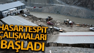 Hasar tespit çalışmaları başladı